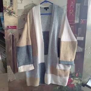 Topshop  block color Cardigan